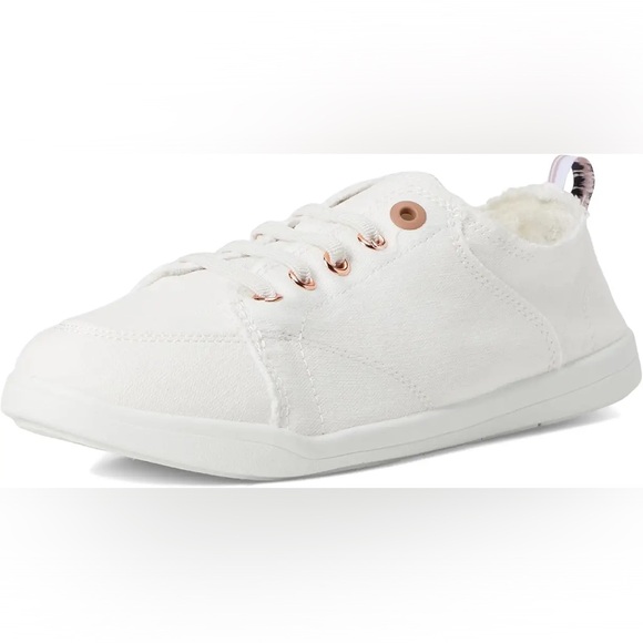 ✨VIONIC BEACH PISMO CASUAL SNEAKERS CREAM CANVAS 9 W WIDE - Picture 2 of 11